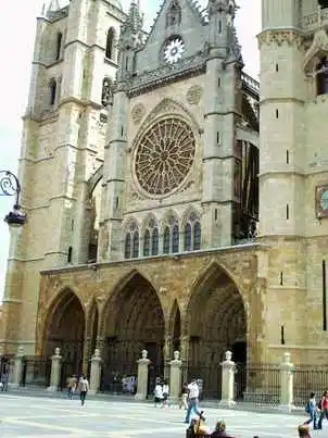 La cathédrale de Leon
