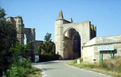 Les ruines du couvent se Saint Anton